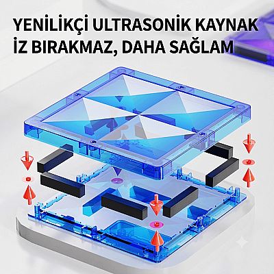 Evokids 168 Parça Manyetik Yapı Blokları ve Bilye Parkuru | Eğitici STEM Oyuncağı - 3