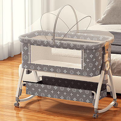 Evokids Luvi Anne Yanı Beşik | Sallanabilir 7 Parça Premium Set - 2