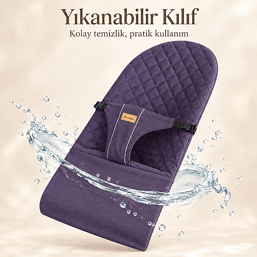 Evokids Kairo Sallanan Ana Kucağı Gece Mavisi - 4
