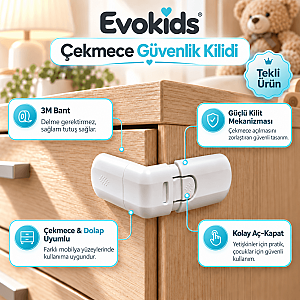Evokids Çekmece Güvenlik Kilidi