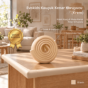 Evokids Kauçuk Kenar Koruyucu Krem