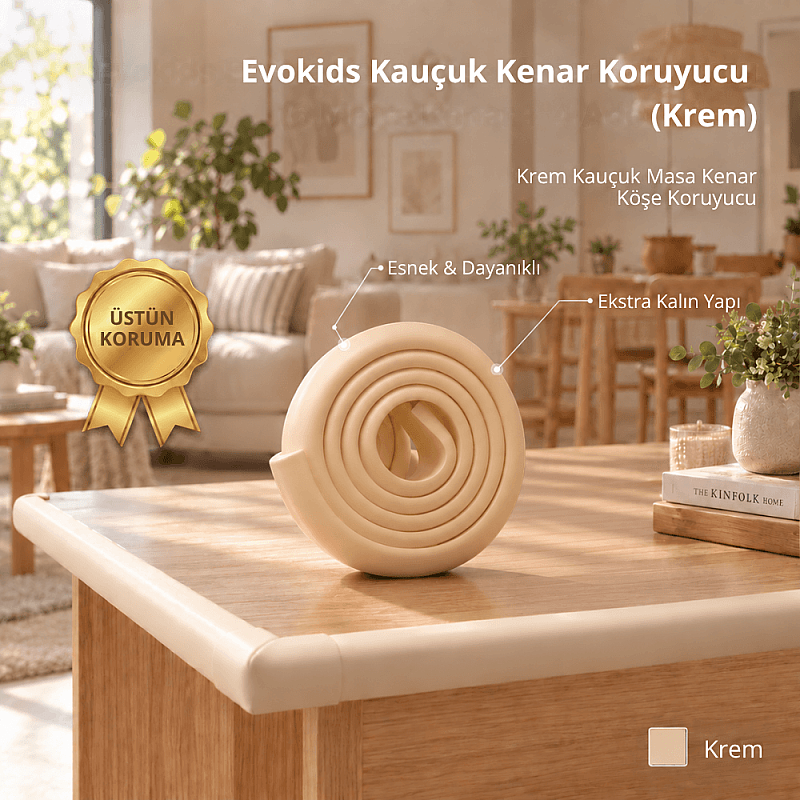 Evokids Kauçuk Kenar Koruyucu Krem - 1
