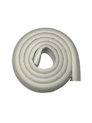 Evokids Ekstra Kalın Köşe Kenar Koruyucu (6 Metre Kenar + 4 Adet Köşe) Gri Kauçuk Masa Kenar Köşe Koruyucu - 10