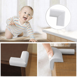 Evokids Ekstra Kalın Köşe Kenar Koruyucu (6 Metre Kenar + 4 Adet Köşe) Gri Kauçuk Masa Kenar Köşe Koruyucu - 7