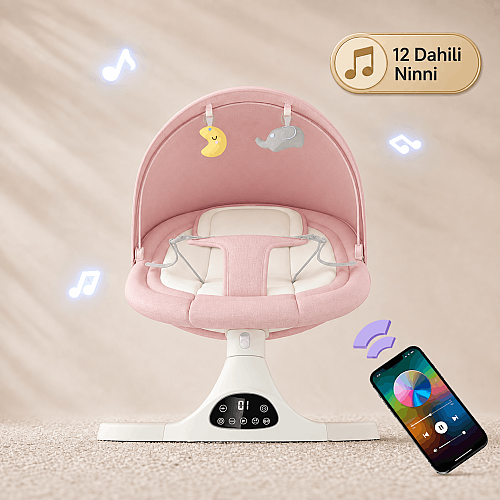 Evokids Nova Premium Elektrikli Ana Kucağı Pembe - 5