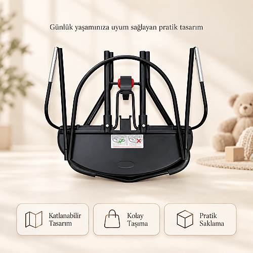Evokids Kairo Sallanan Ana Kucağı Krem - 5